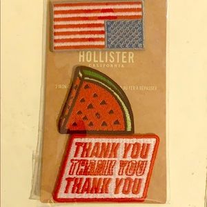 Hollister iron on patch